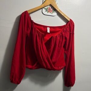 Chic Scarlet Women's Blouse